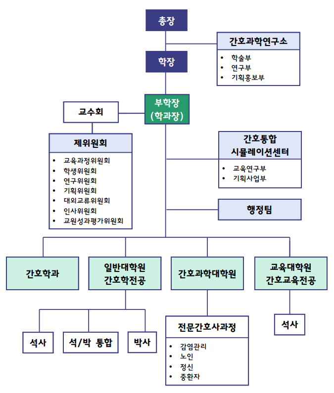 간호대학 조직도(240819)